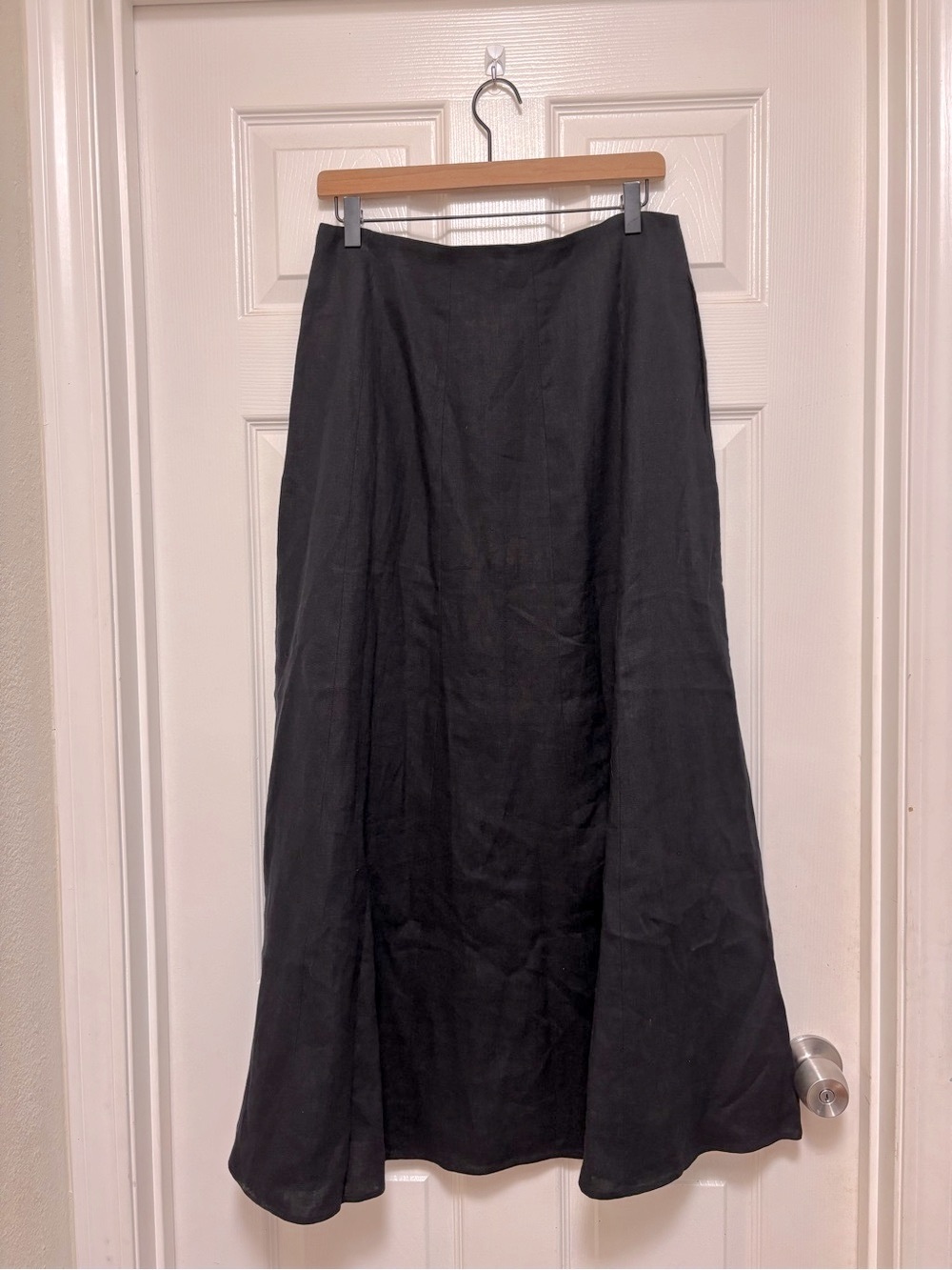 NWT Boden Miriam Linen Maxi Skirt in Black - Picture 9 of 10